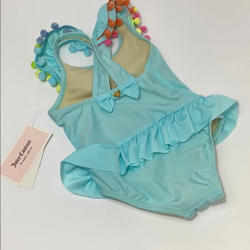 Juicy couture Pom Pom detail swim suits 24m